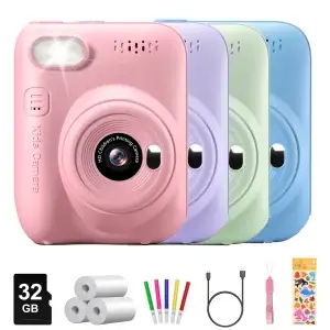 Instant Print Camera For Kids