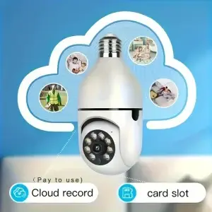 Wireless Light Bulb Security Camera