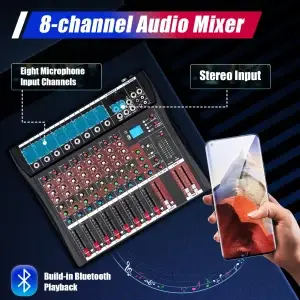 Bluetooth USB Audio Mixer Console