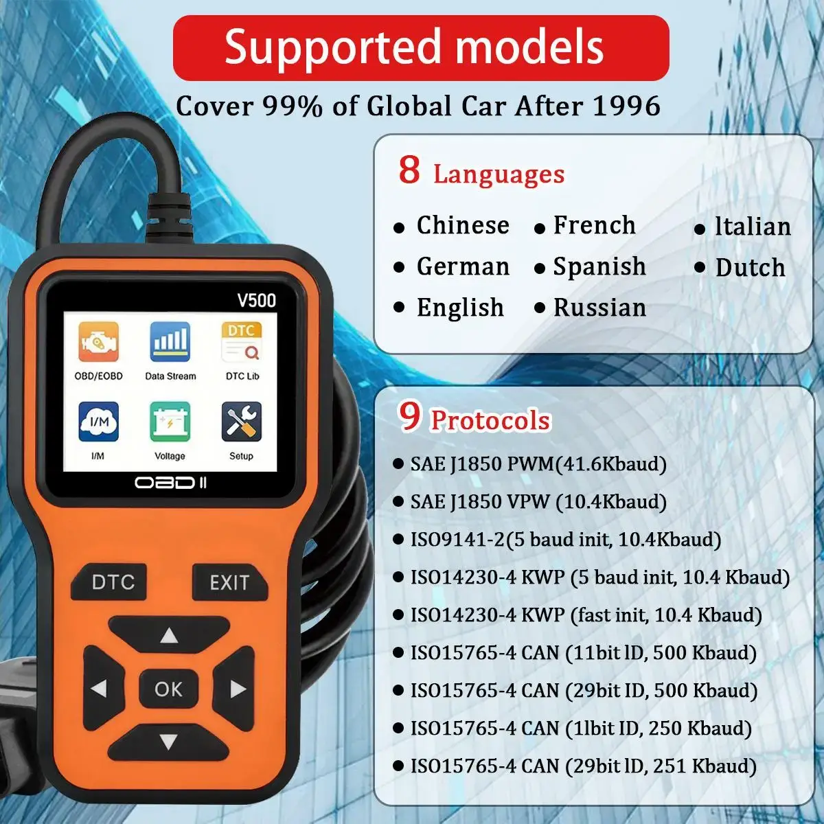Car OBD2 Scanner Diagnostic Tool - Image 4
