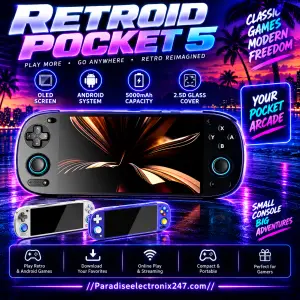 **Retroid Pocket 5 Gaming Console**