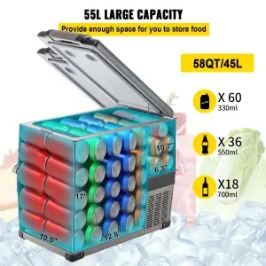 Portable Refrigerator Compressor Cooler