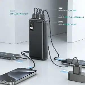 Hganus 50000mAh Fast Charging Powerbank - Thumbnail Image 4