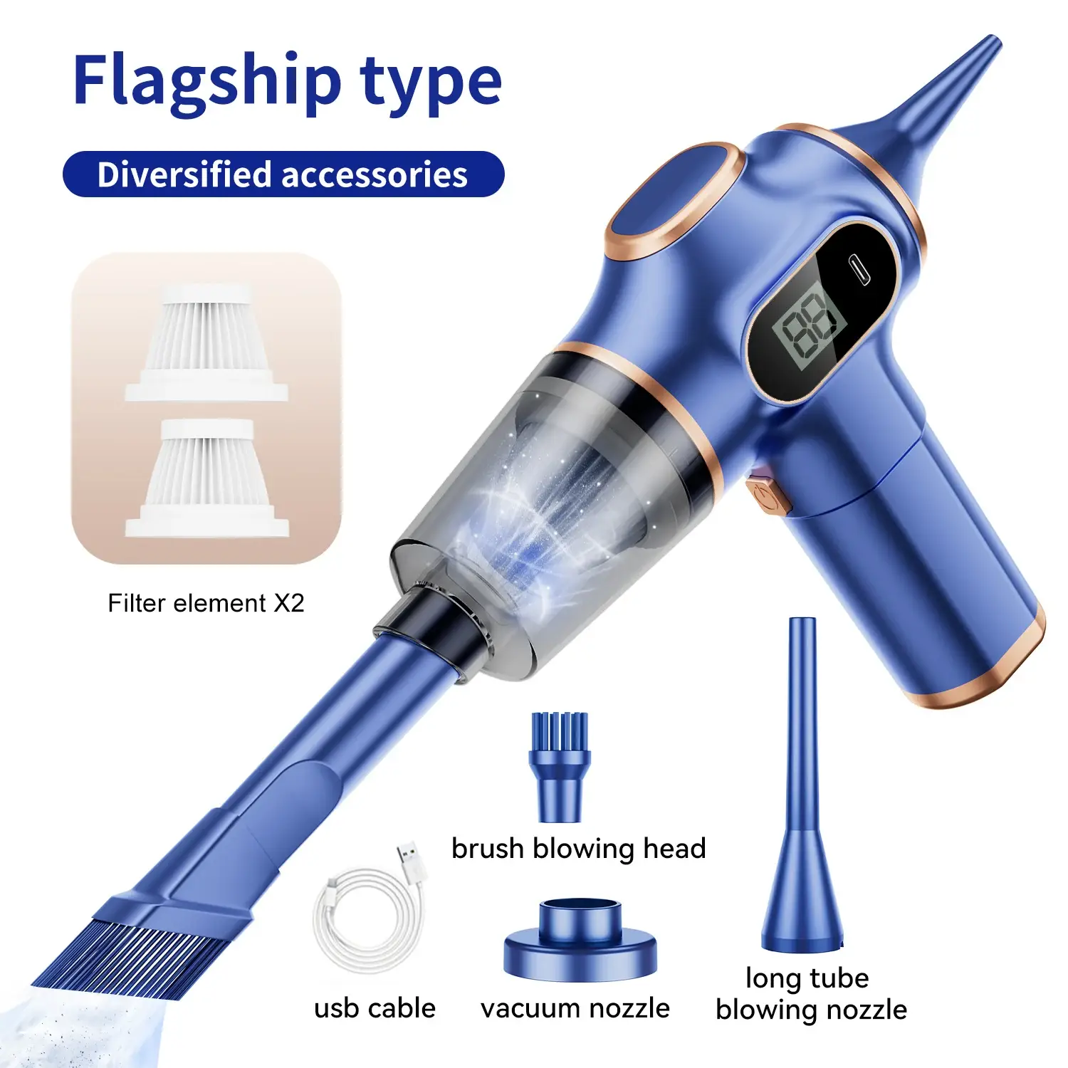Wireless Mini Car Vacuum Cleaner - Image 5