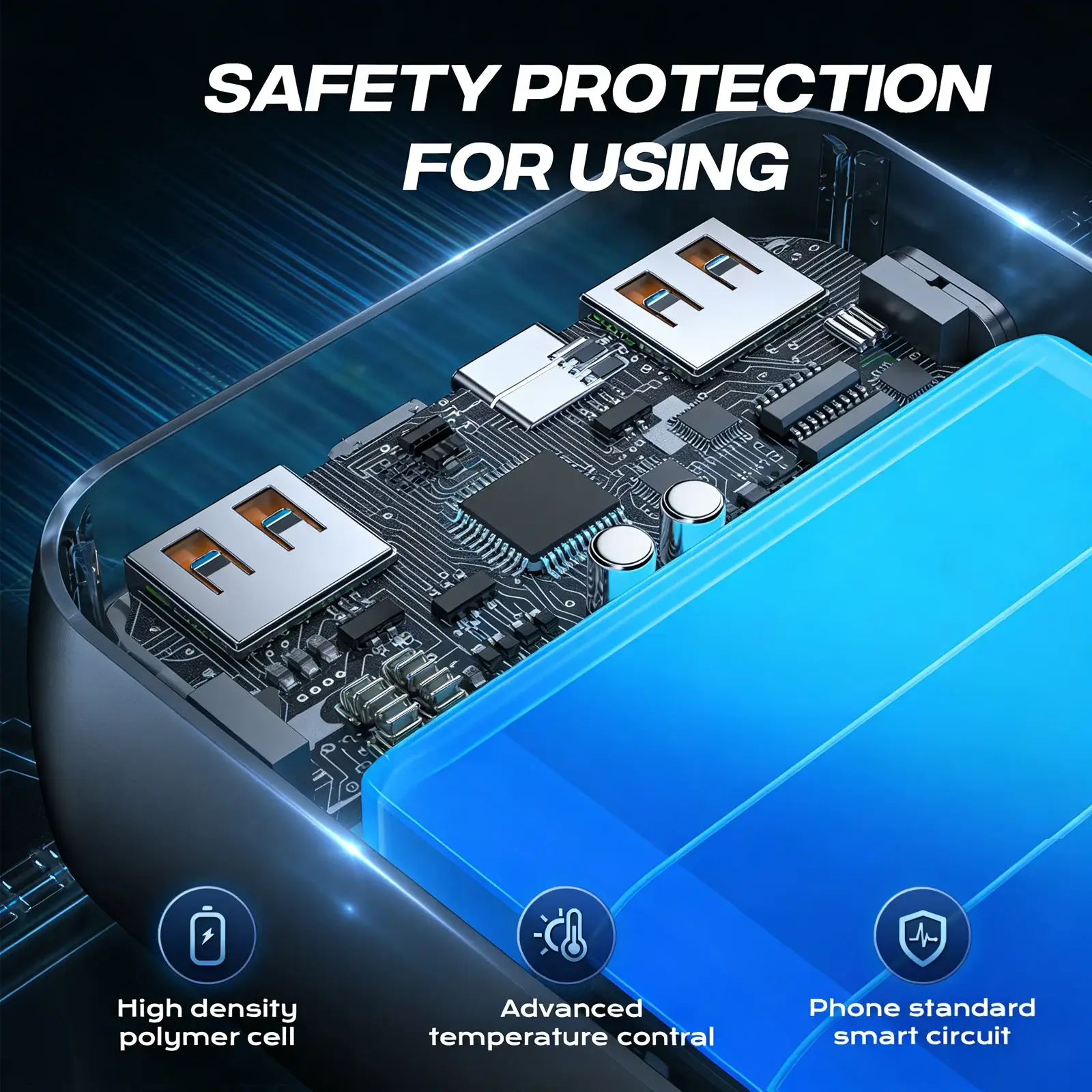 Hganus 50000mAh Fast Charging Powerbank - Image 5