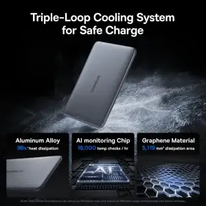 Baseus 5000mAh Magnetic Power Bank - Thumbnail Image 4